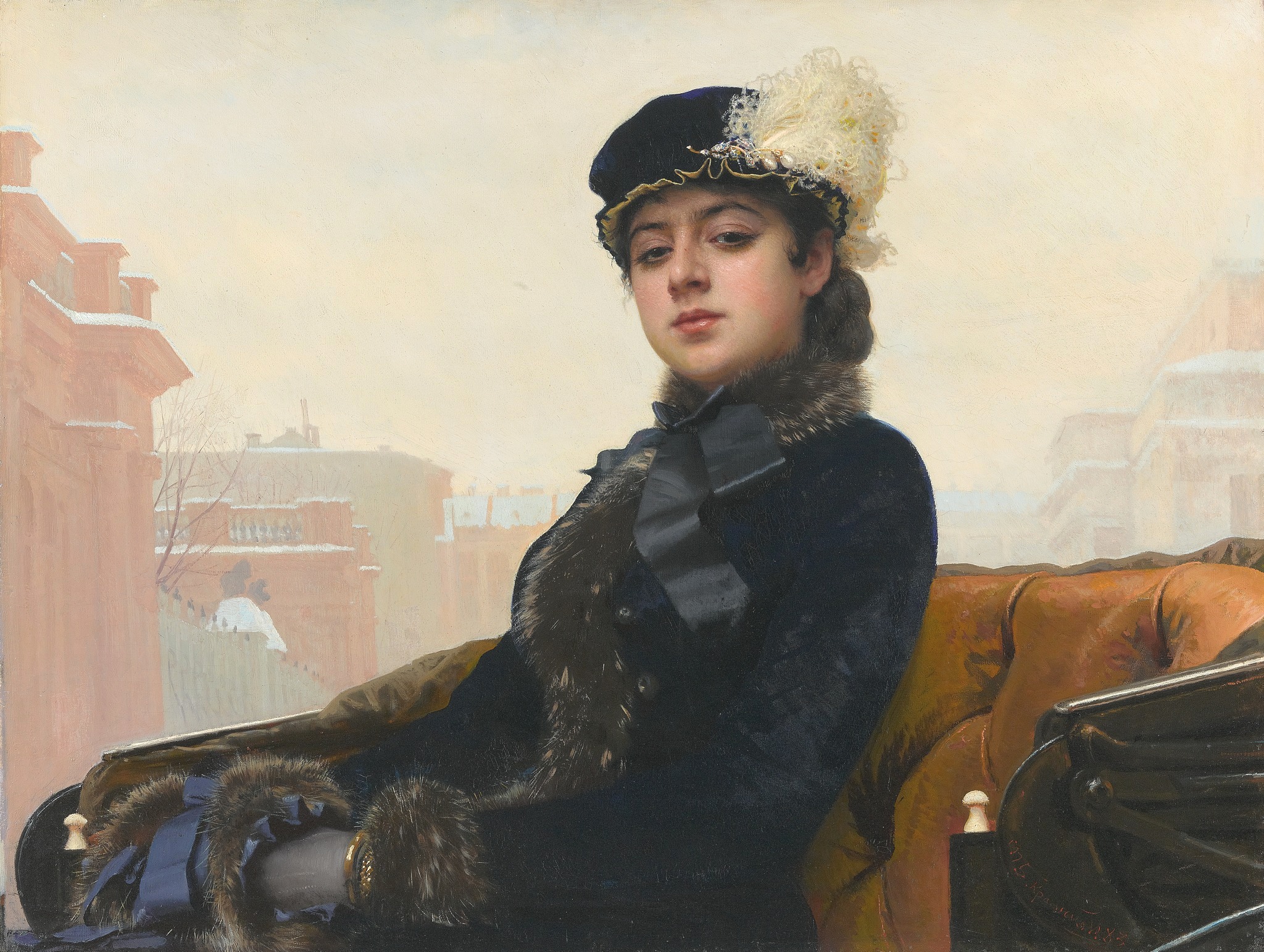 Ivan Kramskoi, Unknown Woman (1883)